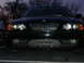 2001 BMW 3 Series - Front view of a black 2001 BMW 3 Series, its signature kidney grille and headlights.