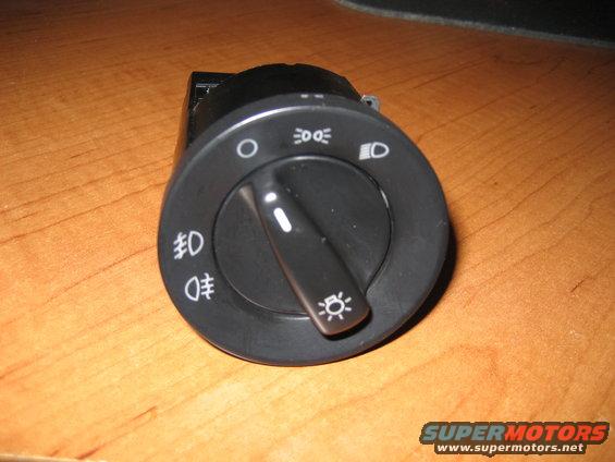 This is a euro switch, it is better than the american version.  It has a parking light feature, and is designed to control a rear fog light.  What you use the secondary fog light switchf ro is up to you.