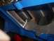 1990 Ford Mustang - Engine block cylinder bore detail, showing machined surfaces and blue painted exterior.
