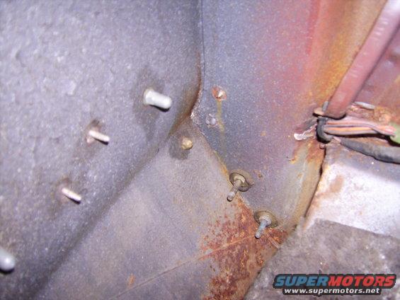 Passenger Side Quarter Panel Inside