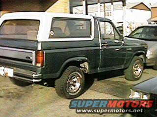 1986 Ford Bronco “Da Bonco - (from my 3yr old son)”