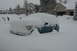 1996 Ford Bronco - Before shoveling the drive.