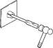 Knock the rivet pin out of the blind side with a 6.35mm (1/4") drift punch and hammer (Figure 2...