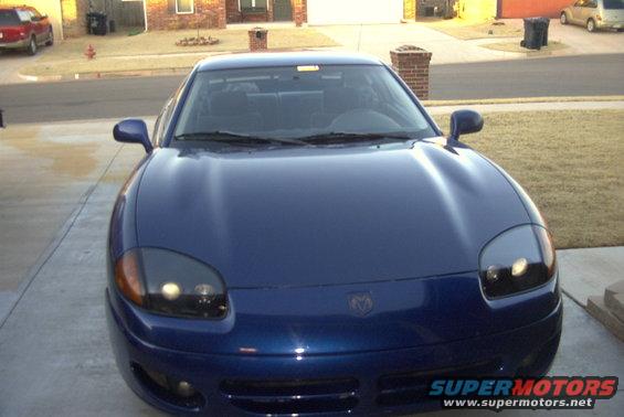 Blue 1994 Dodge Stealth front view