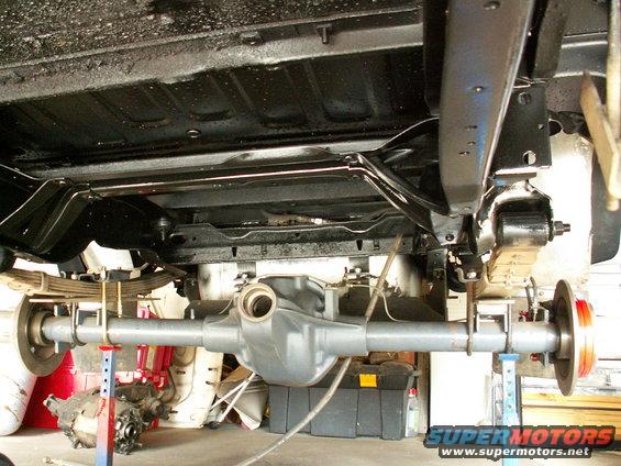 rear underbody sound deadened and chassis resprayed....still need to paint rear diff black to go with red highlights