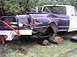 1986 Ford Bronco - high tech axle removal.. hehehe