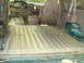 1996 Ford Bronco - The interior of a 1996 Ford Bronco shows the floor stripped and ready for rust treatment and repair.