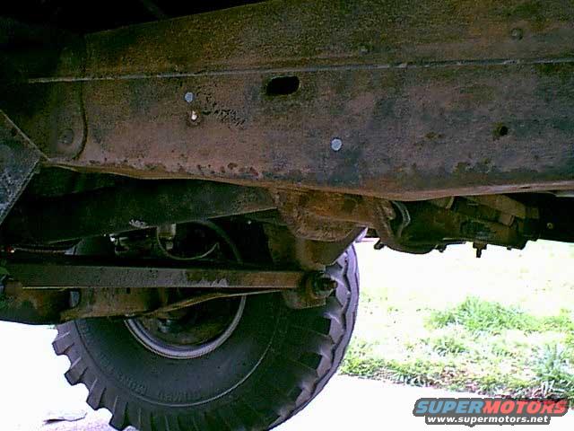frame3.jpg hereis the new marked holes on the driver side frame rail.