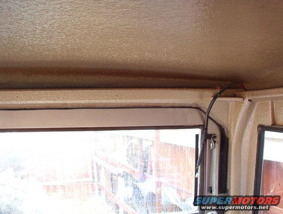 15rdef.jpg The rear defroster is now fully wired up, and it doesn't interfere with the liftgate at all.  Just in time for Frank to have it removed for window tint.

The color-matched metalflake Rhino looks great, so we're about to TOTALLY cover every square inch of it due to the nauseating drone that echoes through the cabin at highway speeds, and also to give the heat & A/C a chance at keeping up with the weather.