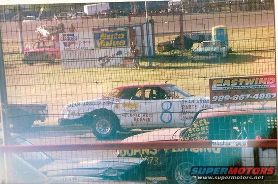 rick2yearsago.jpg The car In a Race in 2004 with the original Montego Body
