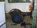 1987 Ford Bronco - the truck sitting on its own weight. stuff just tacked in