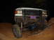 1989 Ford Bronco - This 1989 Ford Bronco is equipped with a heavy-duty push bar and a prominent Confederate flag sticker on the grille.