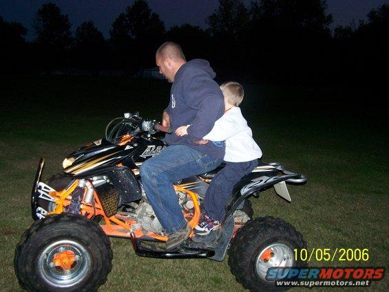 riding at home with my nephew
