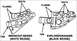 3. When the pawl and sector gear are fully engaged, depress the parking brake pedal until a full tra...