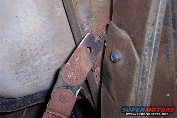 Broken Exhaust Hanger