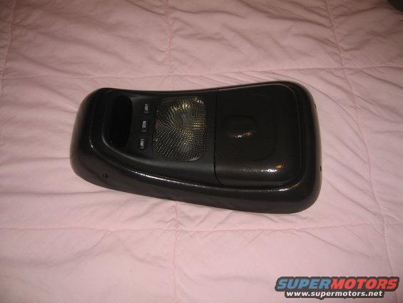 Entire console put back together after it was re-bondoed and smoothed out.  It looks alot better.