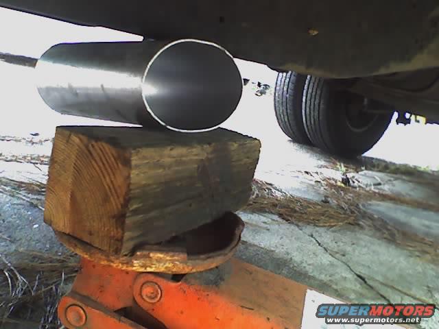 forming the oval with homemade press