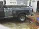 1990 Ford F-350 - Side view of a 1990 Ford F-350 dually truck bed with a toolbox.