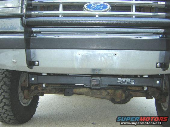 1988 Ford Bronco front grille with Ford badge and chrome bumper