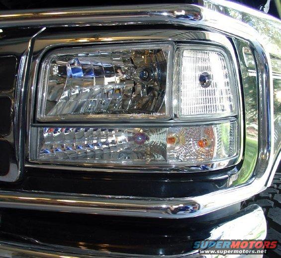 New lights with Xenon white bulbs