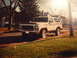 1977 Ford F-150 - This 1978 Ford Bronco is parked curbside on a street lined with trees and houses.