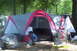 camping with the family at S.L