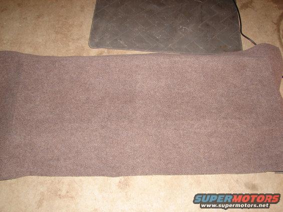 glueing the carpet on