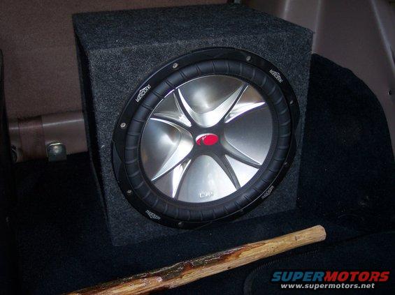 108_0729.jpg A Kicker CVR12 subwoofer in a sealed box...it thumps pretty good