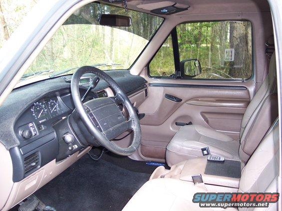 Driver side interior