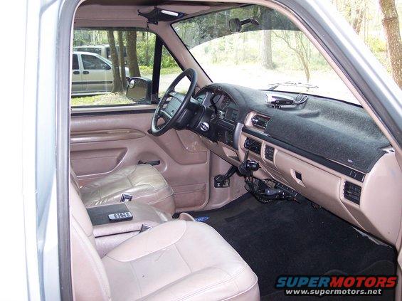 Passenger side interior