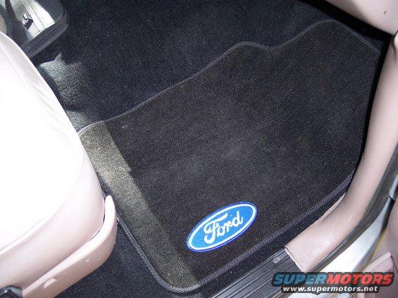 Not too bad looking for el cheapo Wal Mart floor mats
