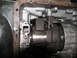 1978 Ford Bronco - Close-up view of the internal components of a vehicle transmission, showing the torque converter and clutch pack.
