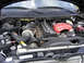 2002 Dodge 2500 - The engine compartment of a 2002 Dodge 2500 pickup truck, the Cummins diesel engine.