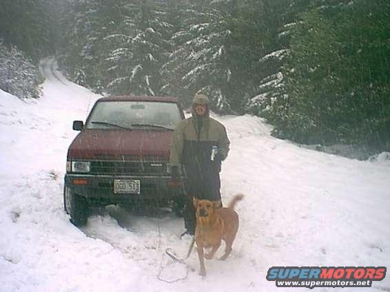 Wareen and his dog Mai Tai
