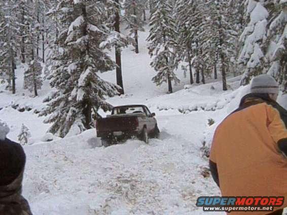 Heres Warren thinking that he is going farther then me. Not today pull out the Shovels.