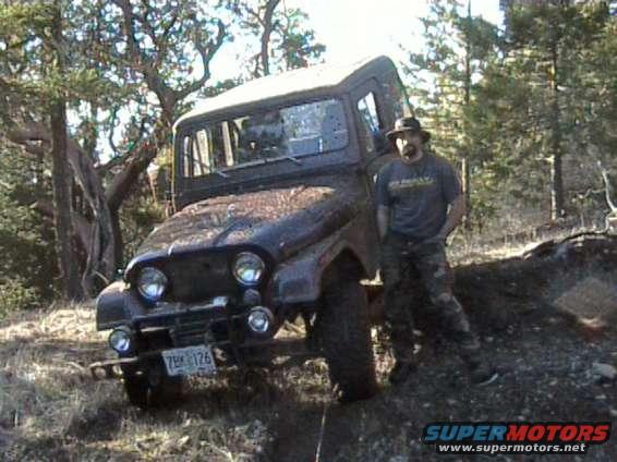 Mike and his Jeep