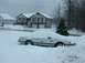 1994 Ford Taurus - T-bird in snow