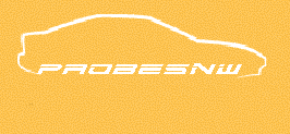 Outline of a car with the text PROBESNW