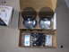 1996 Ford Probe - Unboxed car audio components including speakers, crossovers, and wiring for installation.