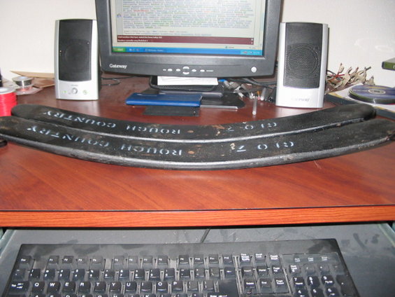 Leaf springs with "ROUGH COUNTRY" text