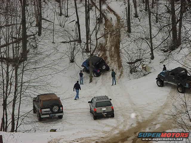 snow wheeling