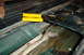 1996 Ford Bronco - After stripping the wire, the clip gets crimped on to the end.
