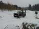 The snow was getting pretty deep.