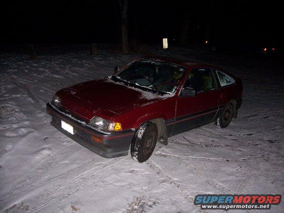 crx_brought_home_noplate.jpg This is the car pretty much immediately after getting it home.