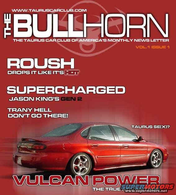 Red sedan with custom wheels and a spoiler. Text on the image mentions 'Vulcan Power' and 'Taurus SE(X)?'