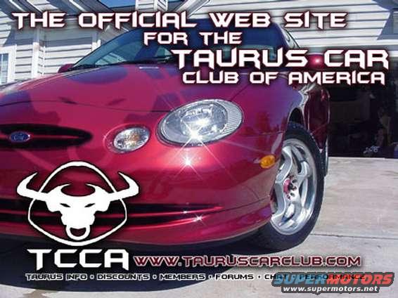 Red 1998 Ford Taurus front quarter view, showing headlights, grille, and alloy wheel