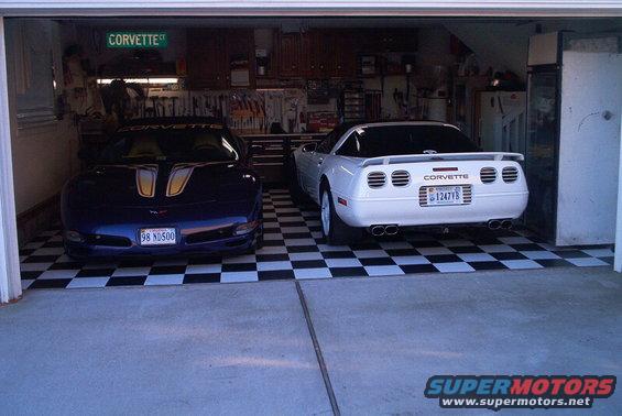 The rest of my garage. '98 Pace Car and a '94 coupe