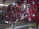 1960 Ford Falcon - The interior of a vehicle undergoing restoration, with exposed wiring and structural components visible.