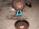 1996 Ford Bronco - These are pictures of what I found when I removed the drums shortly after I bought the truck. As you can see, the right rear brake lining h…