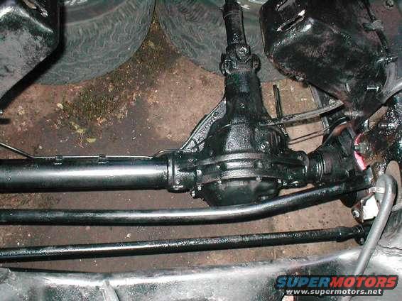 if you look in the before picture, the diff was coated with crud. a little $1 oven cleaner and some scraping...
